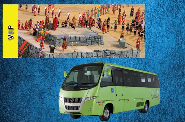 2026 年太阳节门票。黄色区域 + 旅游巴士